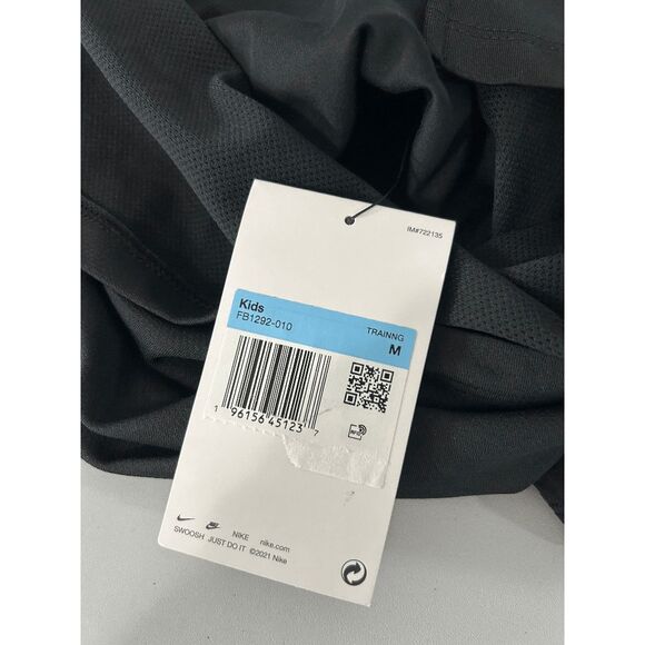 Nike Dri-FIT Big Kids' (Boys') Training Top Black M - Picture 6 of 7